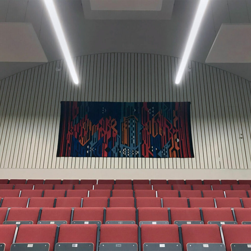 Konstverk i Hörsalen i Norrköping
